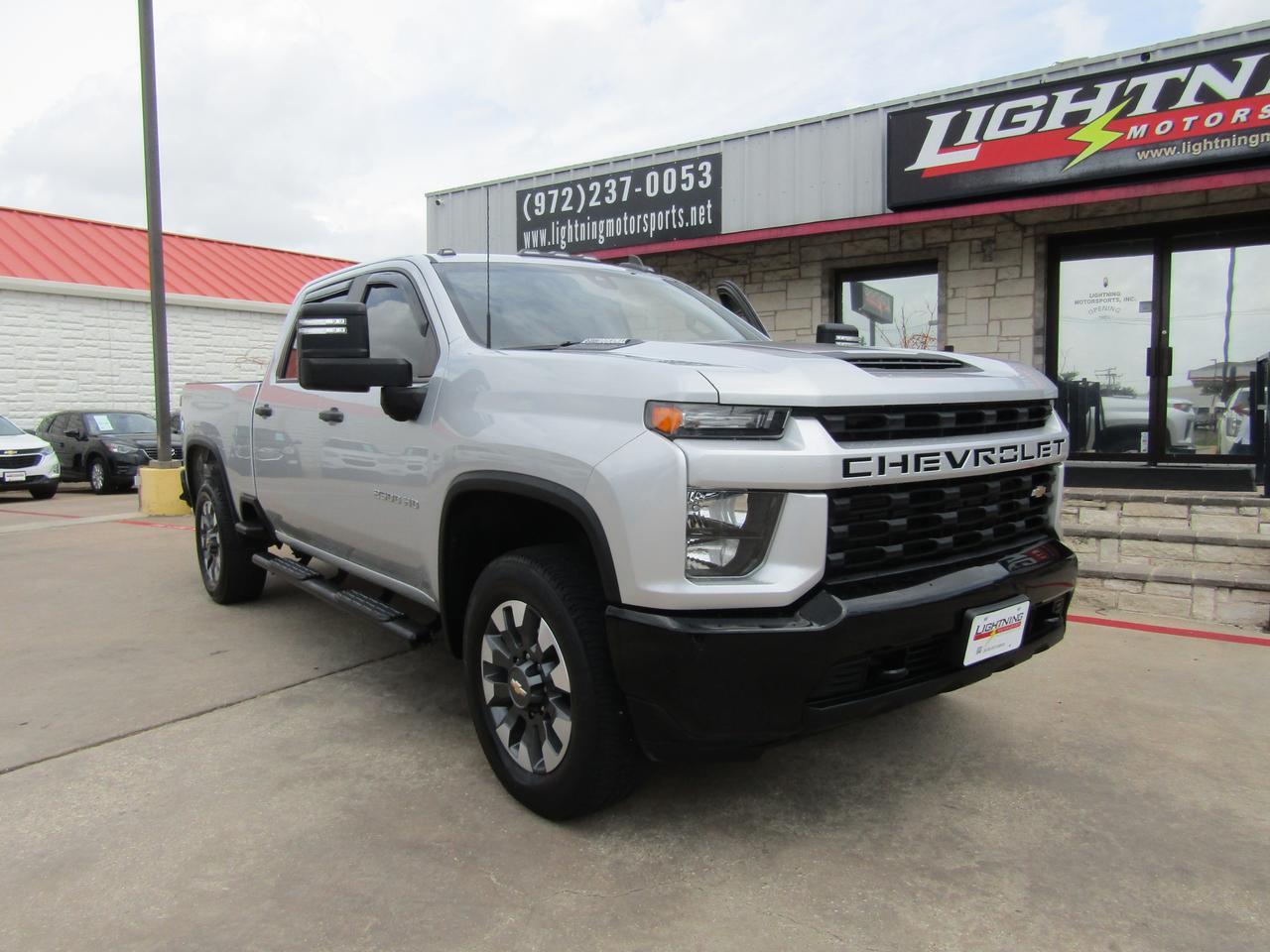 2021 Chevrolet Silverado 2500HD 4WD Crew Cab 159 Custom Grand Prairie TX