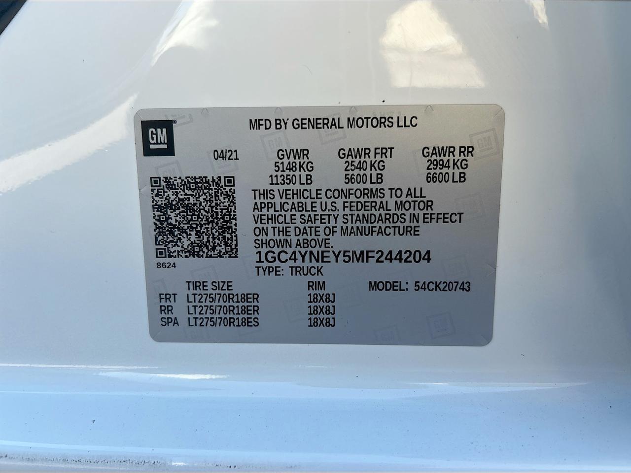 2021 Chevrolet Silverado 2500HD 4WD Crew Cab LT Venice FL