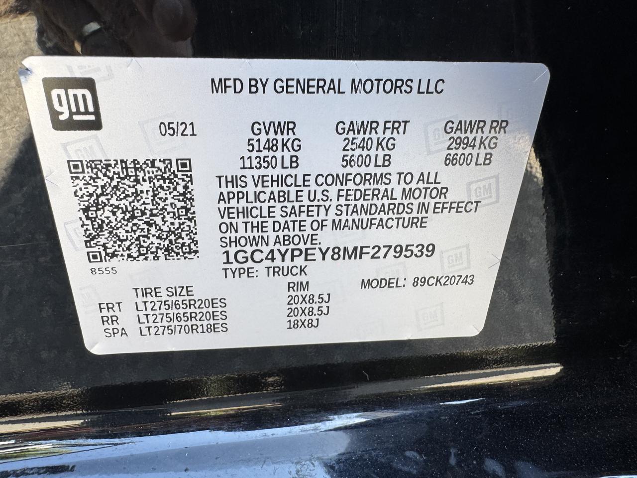 2021 Chevrolet Silverado 2500HD 4WD Crew Cab Standard Bed LTZ Monroe NC