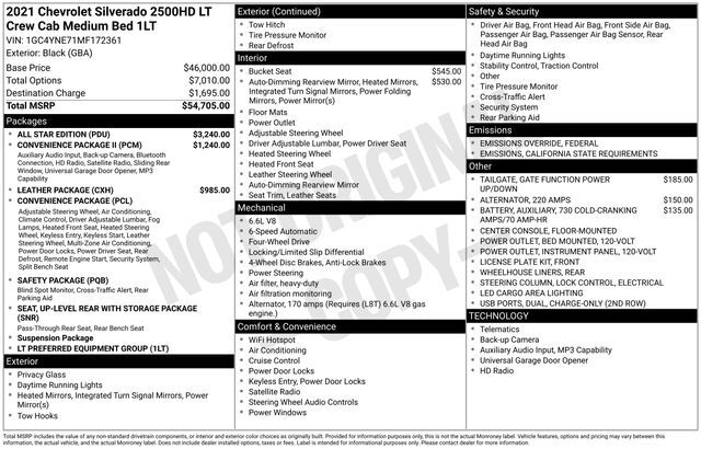 2021 Chevrolet Silverado 2500HD LT Raleigh NC