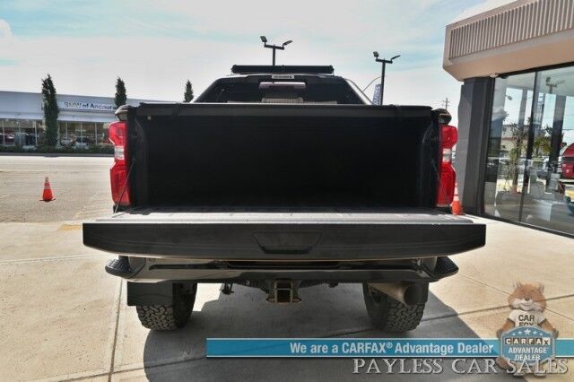 2021 Chevrolet Silverado 2500HD LTZ Plus / 4X4 / Carhartt Edition / Convenience II & Tech Pkg / Crew Cab / Lifted / Z71 Off-RD / Auto Start / Heated & Cooled Seats / Heated Steering / Navigation / Bose / Sunroof / HUD / 37in Tires / Tow Pkg / 1-Owner Anchorage AK