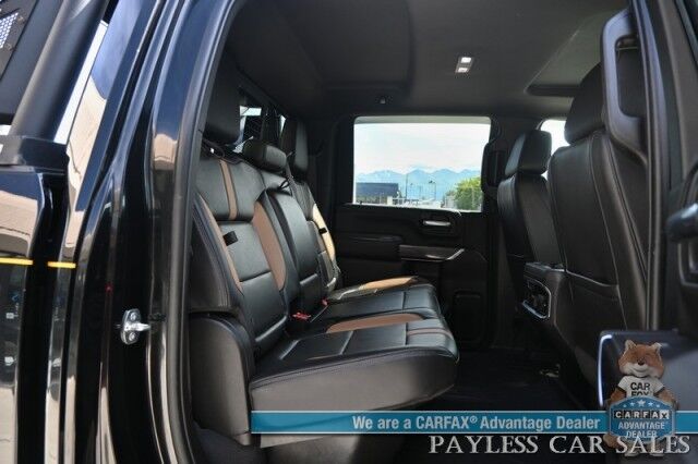 2021 Chevrolet Silverado 2500HD LTZ Plus / 4X4 / Carhartt Edition / Convenience II & Tech Pkg / Crew Cab / Lifted / Z71 Off-RD / Auto Start / Heated & Cooled Seats / Heated Steering / Navigation / Bose / Sunroof / HUD / 37in Tires / Tow Pkg / 1-Owner Anchorage AK