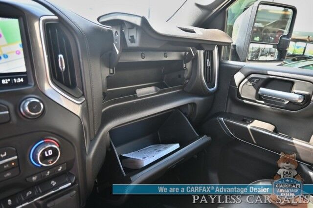 2021 Chevrolet Silverado 2500HD LTZ Plus / 4X4 / Carhartt Edition / Convenience II & Tech Pkg / Crew Cab / Lifted / Z71 Off-RD / Auto Start / Heated & Cooled Seats / Heated Steering / Navigation / Bose / Sunroof / HUD / 37in Tires / Tow Pkg / 1-Owner Anchorage AK