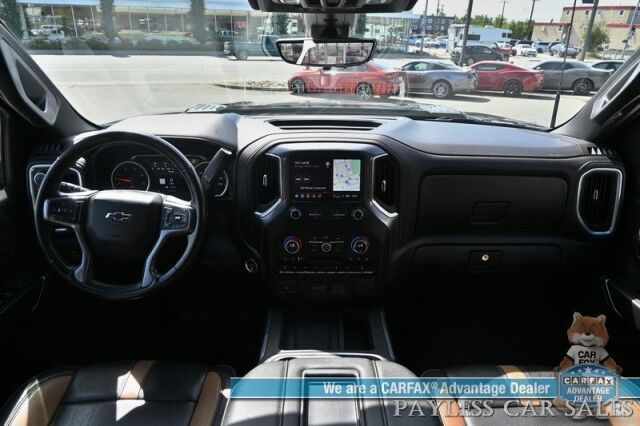 2021 Chevrolet Silverado 2500HD LTZ Plus / 4X4 / Carhartt Edition / Convenience II & Tech Pkg / Crew Cab / Lifted / Z71 Off-RD / Auto Start / Heated & Cooled Seats / Heated Steering / Navigation / Bose / Sunroof / HUD / 37in Tires / Tow Pkg / 1-Owner Anchorage AK