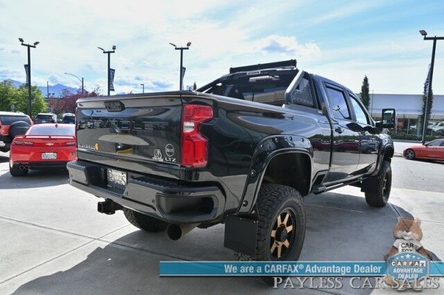 2021 Chevrolet Silverado 2500HD LTZ Plus / 4X4 / Carhartt Edition / Convenience II & Tech Pkg / Crew Cab / Lifted / Z71 Off-RD / Auto Start / Heated & Cooled Seats / Heated Steering / Navigation / Bose / Sunroof / HUD / 37in Tires / Tow Pkg / 1-Owner Anchorage AK