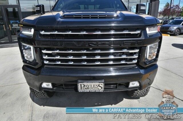 2021 Chevrolet Silverado 2500HD LTZ Plus / 4X4 / Carhartt Edition / Convenience II & Tech Pkg / Crew Cab / Lifted / Z71 Off-RD / Auto Start / Heated & Cooled Seats / Heated Steering / Navigation / Bose / Sunroof / HUD / 37in Tires / Tow Pkg / 1-Owner Anchorage AK