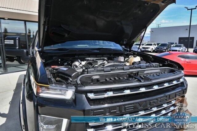 2021 Chevrolet Silverado 2500HD LTZ Plus / 4X4 / Carhartt Edition / Convenience II & Tech Pkg / Crew Cab / Lifted / Z71 Off-RD / Auto Start / Heated & Cooled Seats / Heated Steering / Navigation / Bose / Sunroof / HUD / 37in Tires / Tow Pkg / 1-Owner Anchorage AK