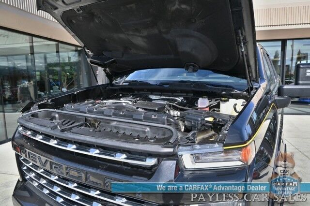 2021 Chevrolet Silverado 2500HD LTZ Plus / 4X4 / Carhartt Edition / Convenience II & Tech Pkg / Crew Cab / Lifted / Z71 Off-RD / Auto Start / Heated & Cooled Seats / Heated Steering / Navigation / Bose / Sunroof / HUD / 37in Tires / Tow Pkg / 1-Owner Anchorage AK