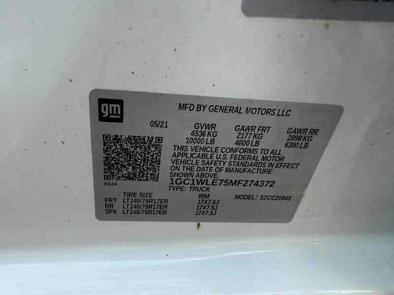 2021 Chevrolet Silverado 2500HD Utility Work Truck Collinsville OK