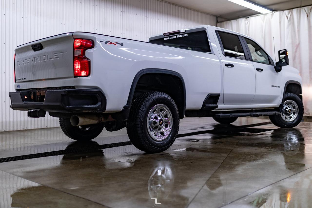 2021 Chevrolet Silverado 3500HD 4x4 Crew Cab LT Longbox Diesel BCam Red Deer AB