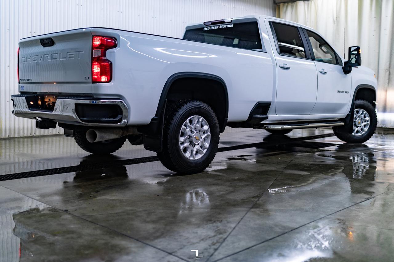 2021 Chevrolet Silverado 3500HD 4x4 Crew Cab LT Z71 Longbox Diesel BCam Red Deer AB