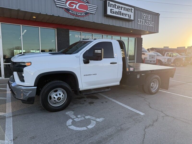 2021 Chevrolet Silverado 3500HD 4x4 Flatbed 59k mis Work Truck Collinsville OK