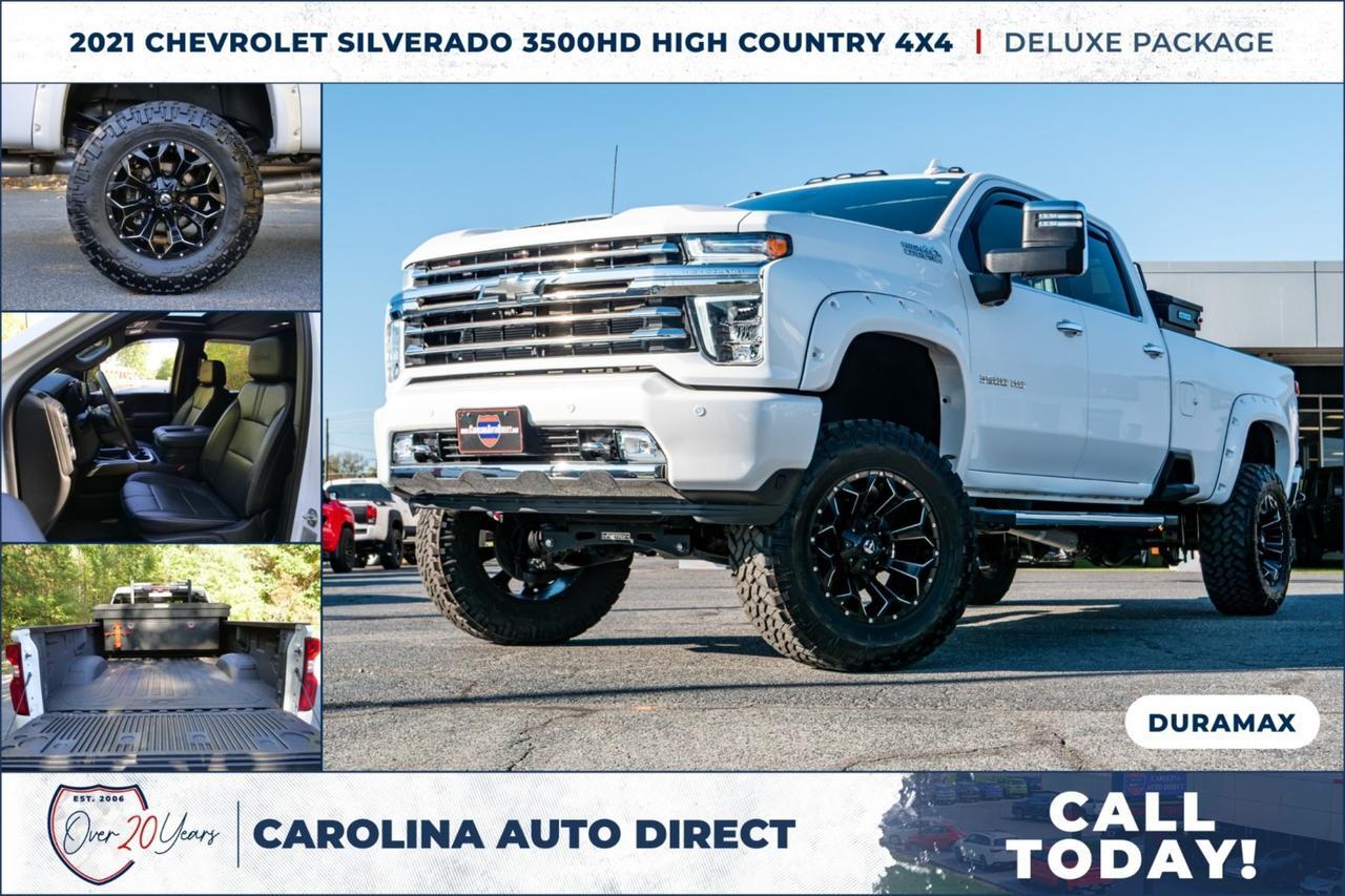 2021 Chevrolet Silverado 3500HD High Country 4X4 / Upgrades / Fuel Wheels / Duramax