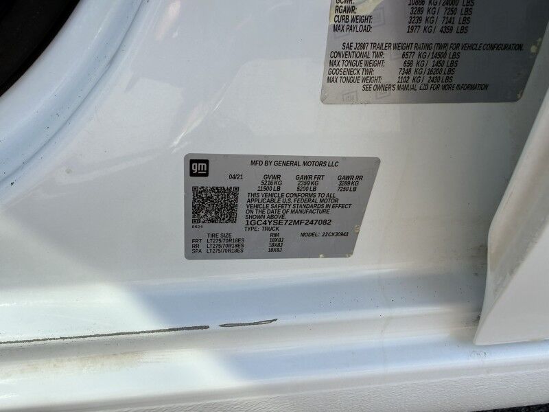 2021 Chevrolet Silverado 3500HD SRW 4x4 Utility Work Truck Collinsville OK