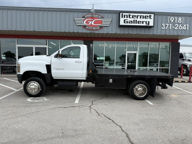 2021 Chevrolet Silverado 4500 4x4 Diesel Flatbed 74k mi's Collinsville OK