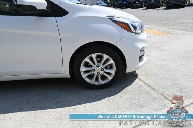 2021 Chevrolet Spark 1LT / Automatic / Power Locks, Windows & Mirrors / Apple CarPlay & Android Auto / USB Input / Back Up Camera / Cruise Control / Keyless Entry / Aluminum Wheels / Block Heater / 38 MPG / 1-Owner Anchorage AK