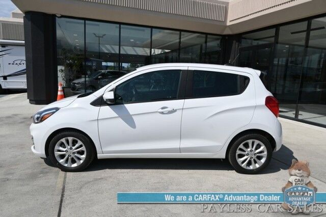 2021 Chevrolet Spark 1LT / Automatic / Power Locks, Windows & Mirrors / Apple CarPlay & Android Auto / USB Input / Back Up Camera / Cruise Control / Keyless Entry / Aluminum Wheels / Block Heater / 38 MPG / 1-Owner Anchorage AK