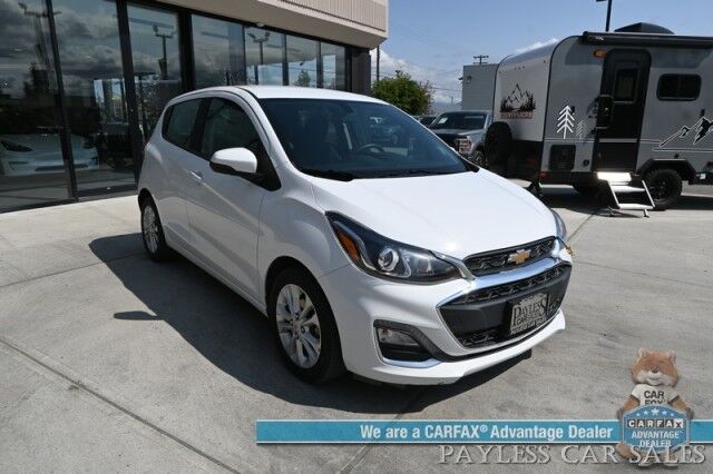 2021 Chevrolet Spark 1LT / Automatic / Power Locks, Windows & Mirrors / Apple CarPlay & Android Auto / USB Input / Back Up Camera / Cruise Control / Keyless Entry / Aluminum Wheels / Block Heater / 38 MPG / 1-Owner Anchorage AK