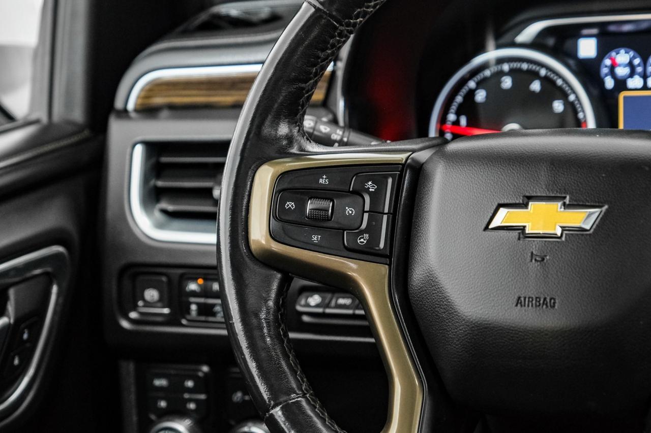 2021 Chevrolet Suburban HIGH COUNTRY 4WD HEADUP DISPLAY BLIND SPOT ASSIST NAVIGATION PANORAMA LEATHER SEATS Carrollton TX