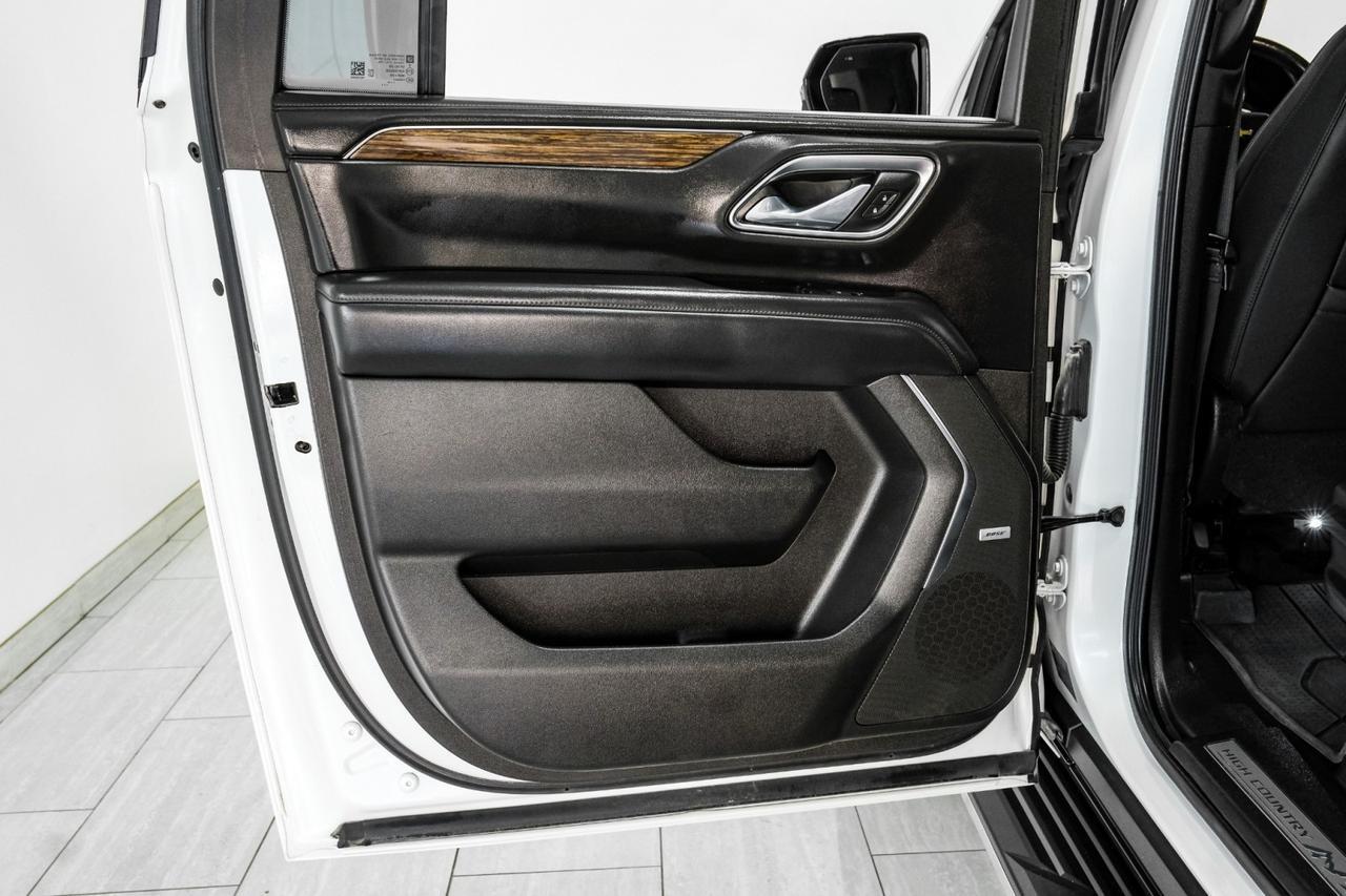 2021 Chevrolet Suburban HIGH COUNTRY 4WD HEADUP DISPLAY BLIND SPOT ASSIST NAVIGATION PANORAMA LEATHER SEATS Carrollton TX