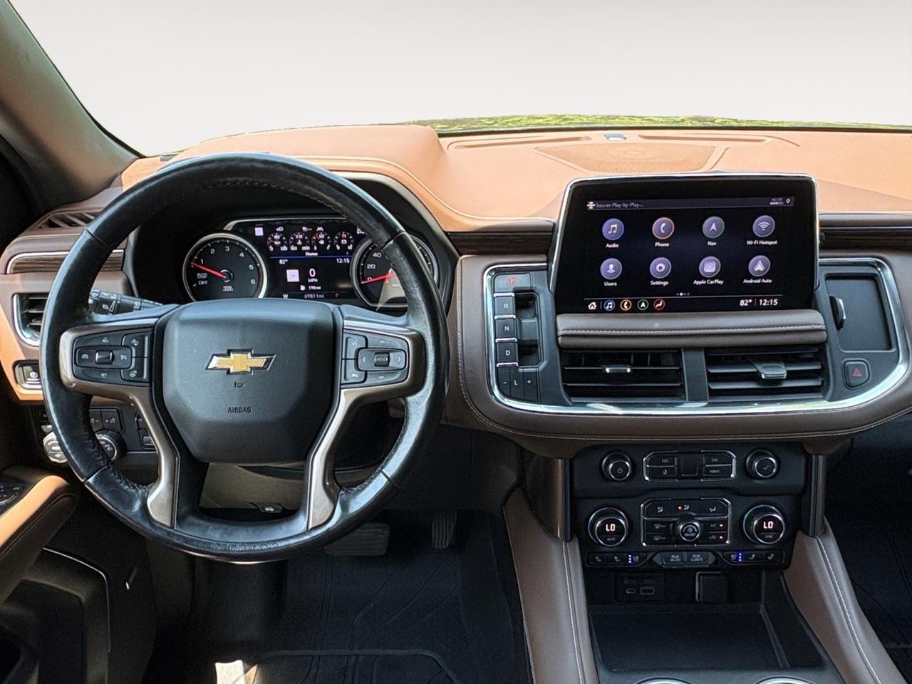2021 Chevrolet Suburban High Country, HEADS-UP DISPLAY, POWER RUNNING BOARDS, POWER LIFTGATE, BLIND SPOT ALERT, LANE KEEP ASSIST, PANORAMIC MOONROOF, APPLE CARPLAY/ANDROID AUTO, 360 BACKUP CAMERA, HEATED & COOLING SEATS, REAR DVD ENTERTAINMENT, LOW MILES, THIS SUV HAS IT AL