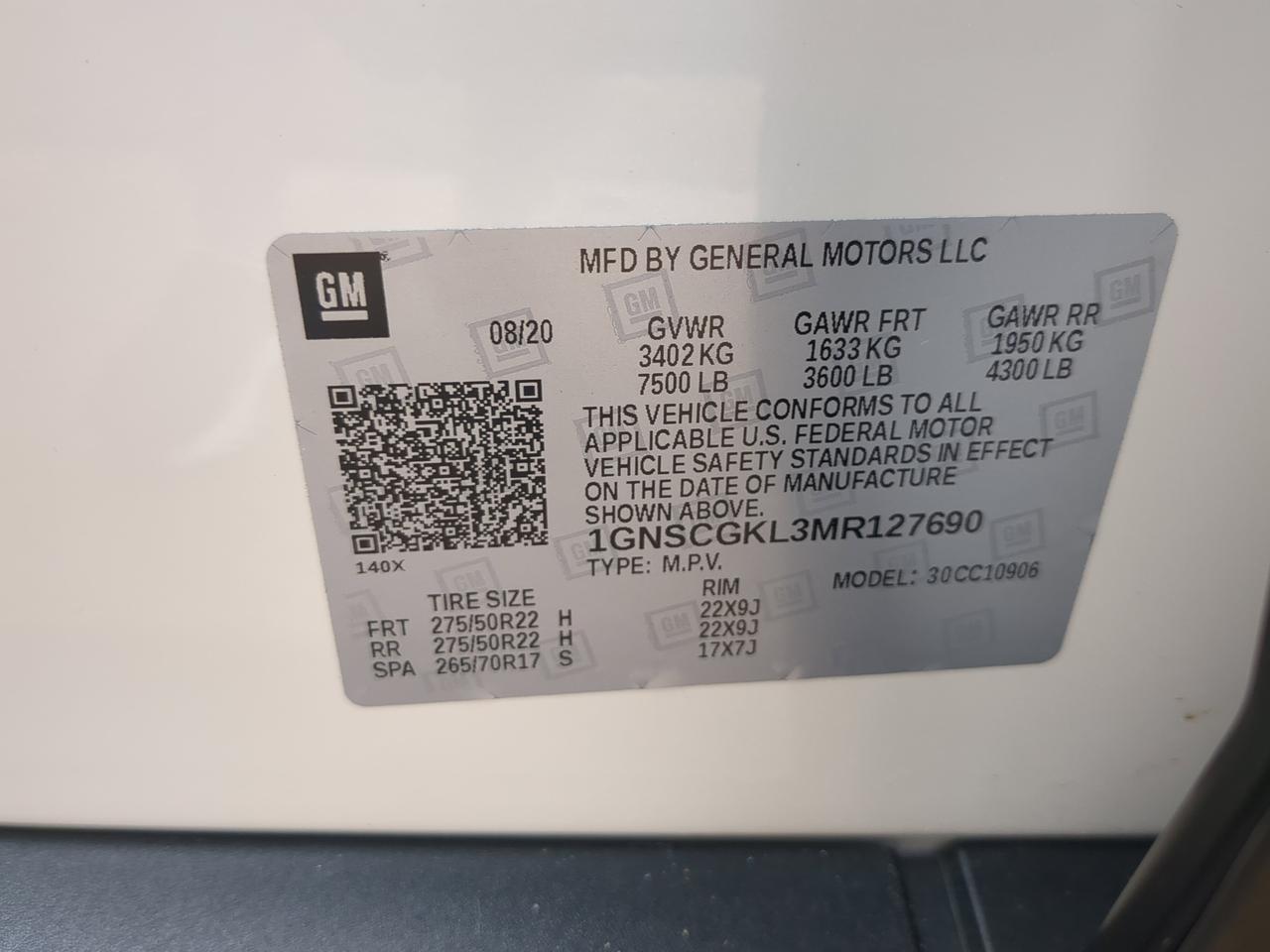 2021 Chevrolet Suburban High Country Winder GA