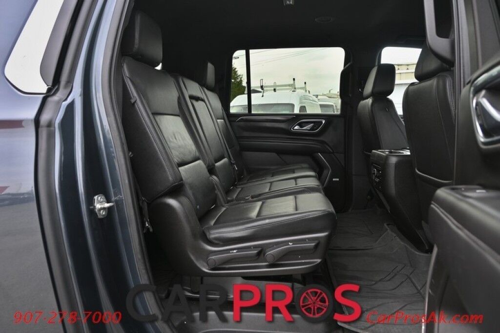 2021 Chevrolet Suburban LT - 4X4 - Auto Start - Power & Heated Leather Seats - Forward Collison & Back Up Camera - Bose Speakers - Apple CarPlay & Android Auto - Rear Climate Control - Keyless Entry & Start - Power Liftgate - 3rd Row - Seats 8 - Tow Pkg Anchorage AK