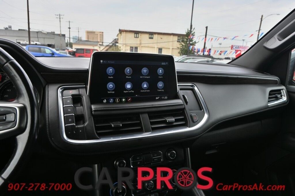 2021 Chevrolet Suburban LT - 4X4 - Auto Start - Power & Heated Leather Seats - Forward Collison & Back Up Camera - Bose Speakers - Apple CarPlay & Android Auto - Rear Climate Control - Keyless Entry & Start - Power Liftgate - 3rd Row - Seats 8 - Tow Pkg Anchorage AK