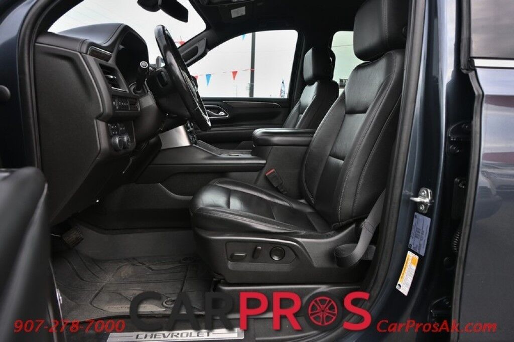 2021 Chevrolet Suburban LT - 4X4 - Auto Start - Power & Heated Leather Seats - Forward Collison & Back Up Camera - Bose Speakers - Apple CarPlay & Android Auto - Rear Climate Control - Keyless Entry & Start - Power Liftgate - 3rd Row - Seats 8 - Tow Pkg Anchorage AK