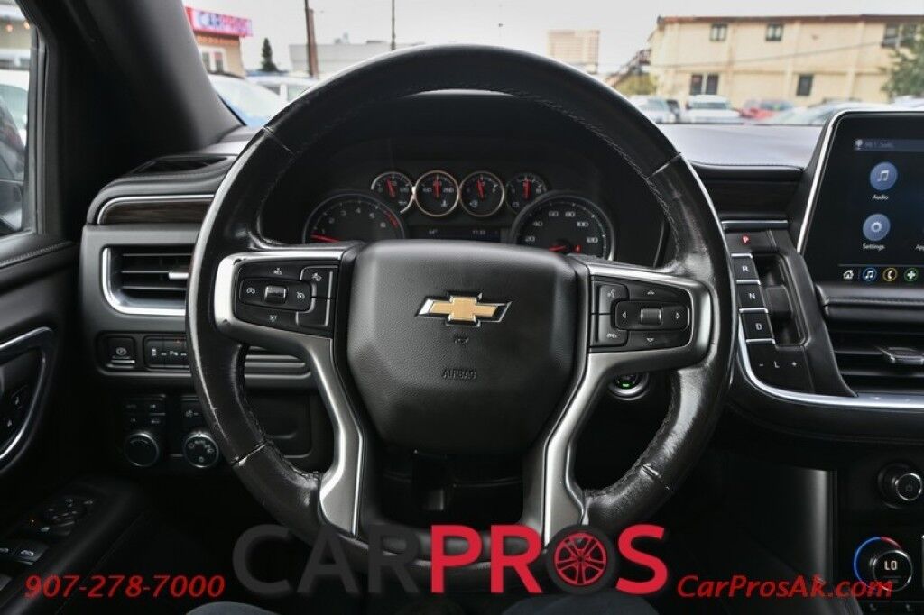 2021 Chevrolet Suburban LT - 4X4 - Auto Start - Power & Heated Leather Seats - Forward Collison & Back Up Camera - Bose Speakers - Apple CarPlay & Android Auto - Rear Climate Control - Keyless Entry & Start - Power Liftgate - 3rd Row - Seats 8 - Tow Pkg Anchorage AK