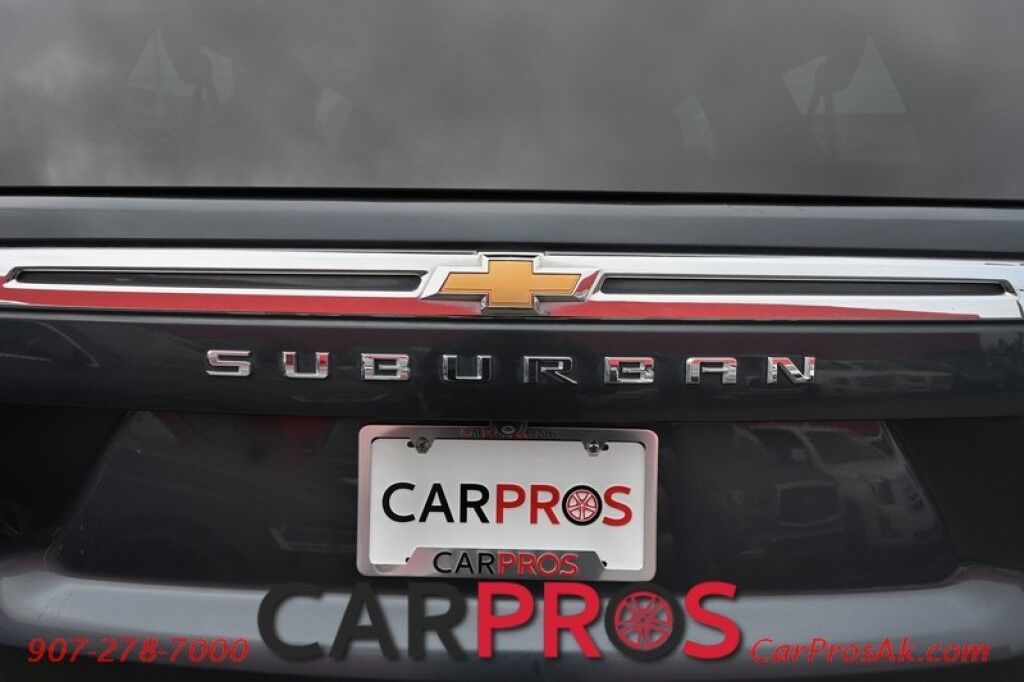 2021 Chevrolet Suburban LT - 4X4 - Auto Start - Power & Heated Leather Seats - Forward Collison & Back Up Camera - Bose Speakers - Apple CarPlay & Android Auto - Rear Climate Control - Keyless Entry & Start - Power Liftgate - 3rd Row - Seats 8 - Tow Pkg Anchorage AK