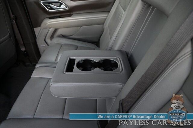 2021 Chevrolet Suburban LT / 4X4 / AutoStart / Power & Heated Leather Seats / Bose Speakers / Forward Collision Alert / Apple CarPlay & Android Auto / Keyless Entry & Start / Running Boards / Rear Park Assist / 3rd Row / Seats 8 / Tow Pkg Anchorage AK