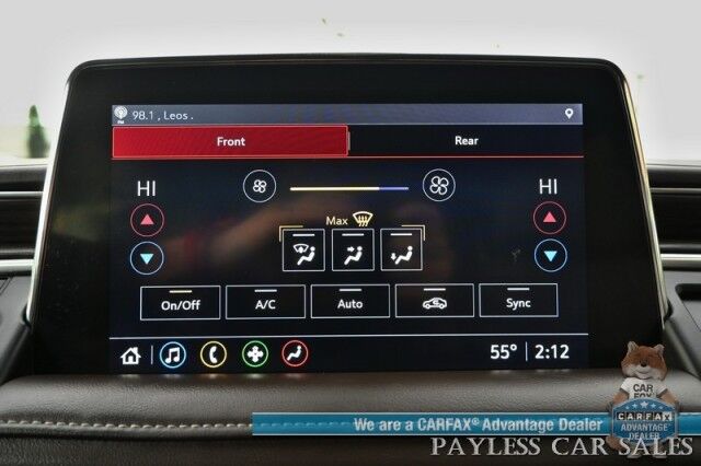 2021 Chevrolet Suburban LT / 4X4 / AutoStart / Power & Heated Leather Seats / Bose Speakers / Forward Collision Alert / Apple CarPlay & Android Auto / Keyless Entry & Start / Running Boards / Rear Park Assist / 3rd Row / Seats 8 / Tow Pkg Anchorage AK