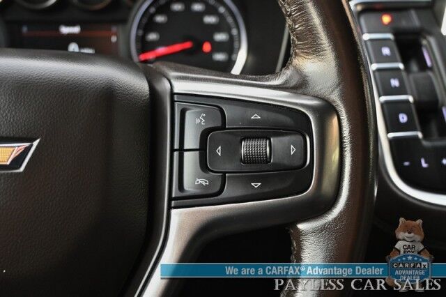 2021 Chevrolet Suburban LT / 4X4 / AutoStart / Power & Heated Leather Seats / Bose Speakers / Forward Collision Alert / Apple CarPlay & Android Auto / Keyless Entry & Start / Running Boards / Rear Park Assist / 3rd Row / Seats 8 / Tow Pkg Anchorage AK
