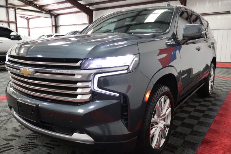 2021 Chevrolet Tahoe High Country 3.0L Diesel 2WD GPS TV's Sunroof NEW Tires Arlington TX