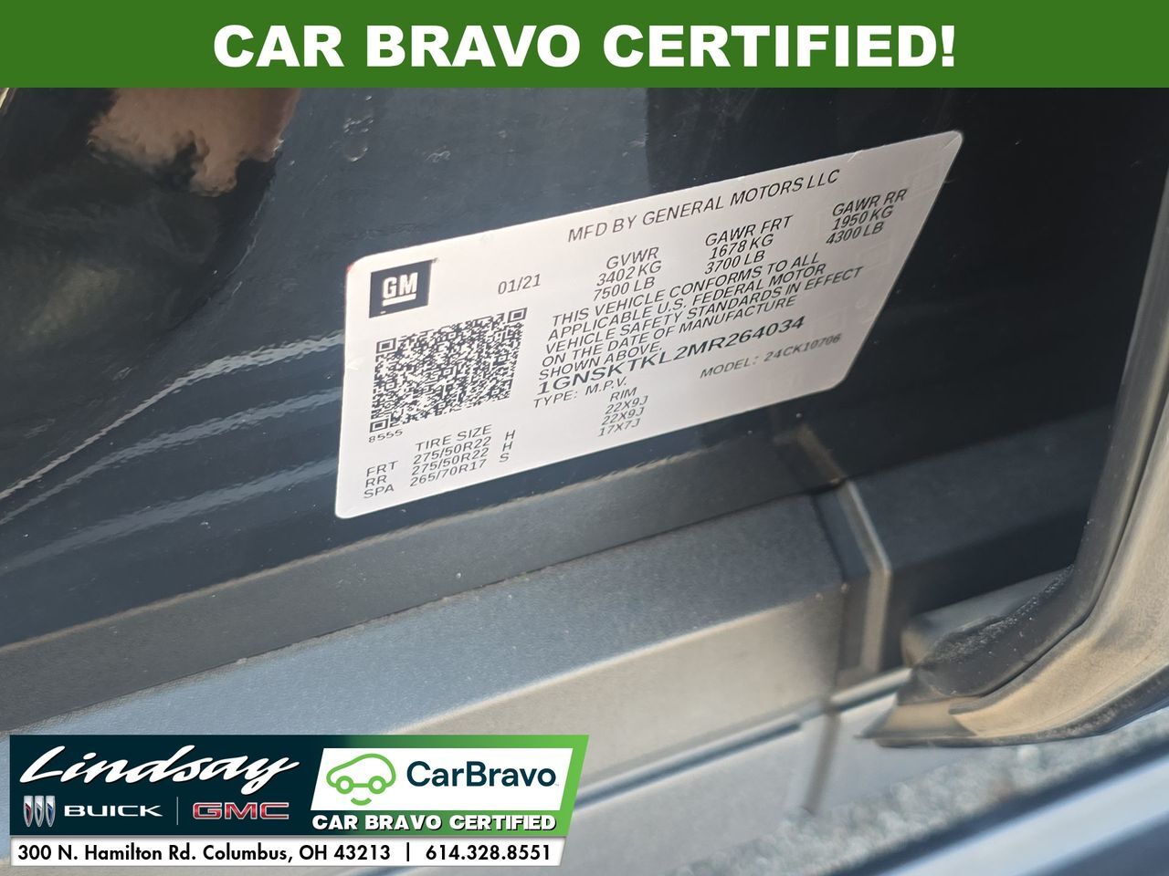 2021 Chevrolet Tahoe High Country Columbus OH