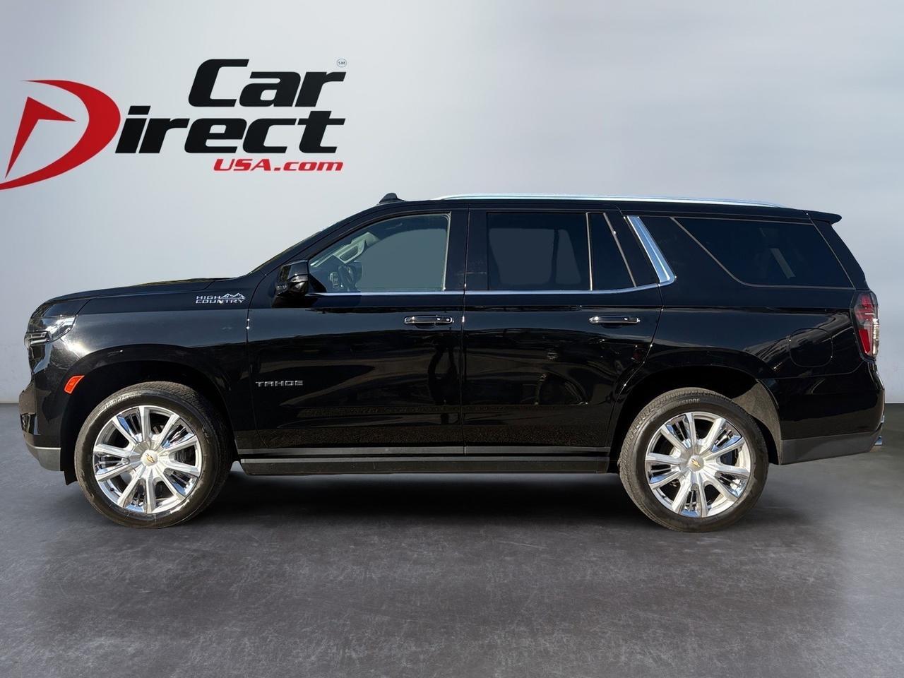 2021 Chevrolet Tahoe High Country, POWER RUNNING BOARDS, BLIND SPOT ALERT, LANE KEEP ASSIST, HEADS-UP DISPLAY, AUTO START/STOP, 360 BACKUP CAMERA, PANORAMIC MOONROOF, APPLE CARPLAY/ANDROID AUTO, POWER 3RD ROW, POWER LIFTGATE, ONLY 1 OWNER, CLEAN CARFAX, TAKE HOME THIS TA Virginia Beach VA