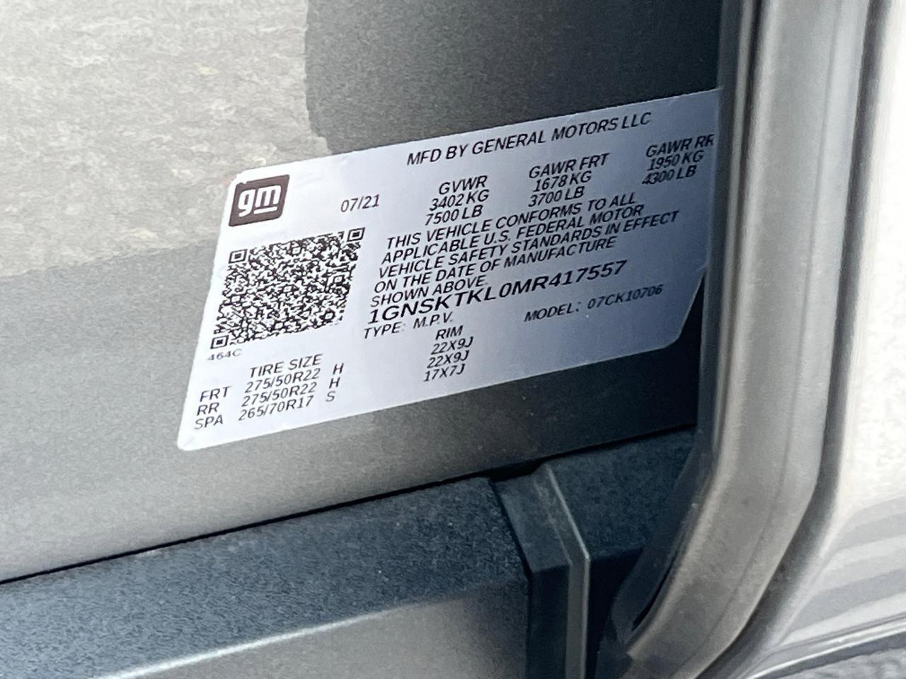 2021 Chevrolet Tahoe High Country Hagerstown MD