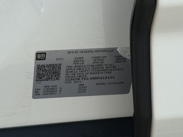 2021 Chevrolet Tahoe High Country Springfield VA