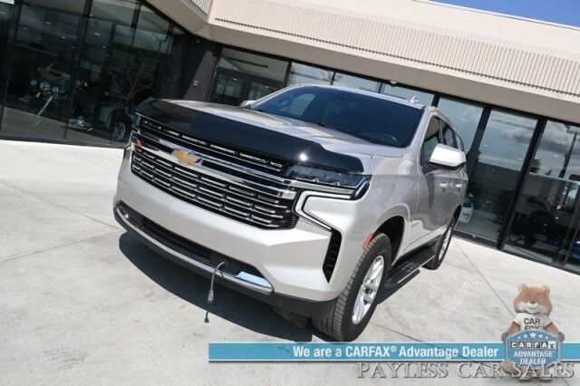 2021 Chevrolet Tahoe LT / 4X4 / Auto Start / Power & Heated Leather Seats / Bose Speakers / Apple CarPlay & Android Auto / Back Up Camera / 3rd Row / Seats 8 / Collision Alert / Keyless Entry & Start / Block Heater / Power Liftgate / Tow Pkg Anchorage AK