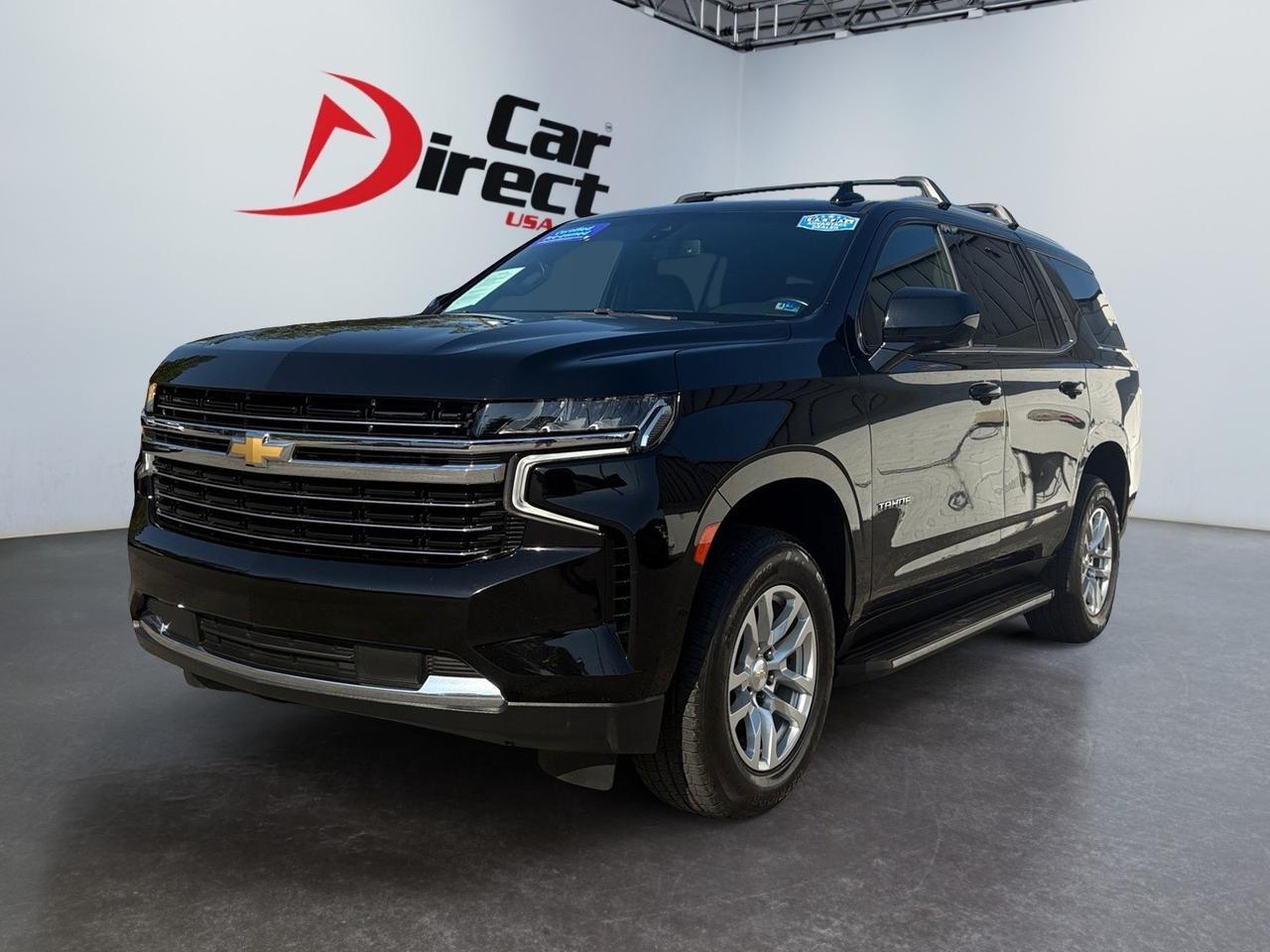 2021 Chevrolet Tahoe LT, BLIND SPOT ALERT, LANE KEEP ASSIST, 3RD ROW SEATS, AUTO START/STOP, APPLE CARPLAY/ANDROID AUTO, HANDS FREE LIFTGATE, HD BACKUP CAMERA, HEATED STEERING WHEEL & SEATS, REMOTE START, GET THE WHOLE FAMILY TOGETHER IN THIS TAHOE!