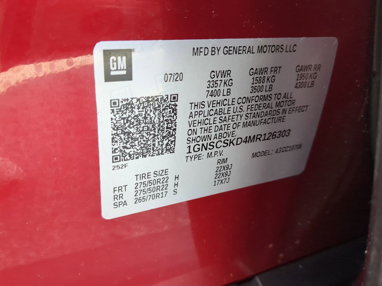 2021 Chevrolet Tahoe Premier Appleton WI