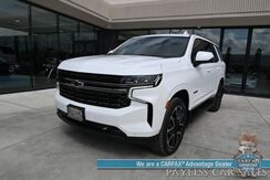 2021_Chevrolet_Tahoe_RST / 4X4 / AutoStart / Luxury Pkg / Front & Rear Heated Leather Seats / Heated Steering Wheel / Navigation / Bose Speakers / Lane Departure & Blind Spot Alert / Rear Entertainment / Power 3rd Row / Seats 8 / Tow Pkg / 1-Owner_ Anchorage AK