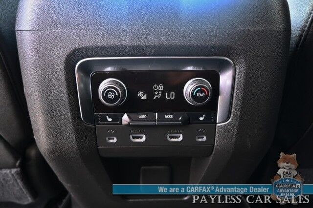 2021 Chevrolet Tahoe RST / 4X4 / AutoStart / Luxury Pkg / Front & Rear Heated Leather Seats / Heated Steering Wheel / Navigation / Bose Speakers / Lane Departure & Blind Spot Alert / Rear Entertainment / Power 3rd Row / Seats 8 / Tow Pkg / 1-Owner Anchorage AK