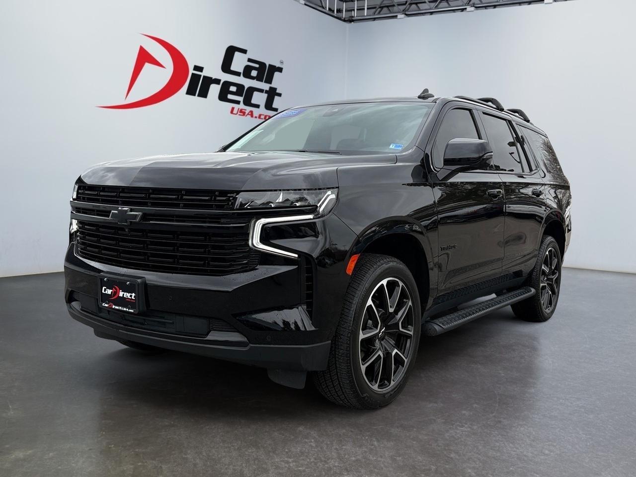 2021 Chevrolet Tahoe RST, HEATED FRONT AND REAR SEATS, MOONROOF, CAPTAINS CHAIRS, 3RD ROW, BOSE SPEAKERS, APPLE CARPLAY/ANDROID AUTO, BLIND SPOT ALERT, LANE KEEP ASSIST, RUNNING BOARDS, CLEAN CARFAX, GREAT FAMILY VEHICLE FOR A GREAT PRICE! Virginia Beach VA