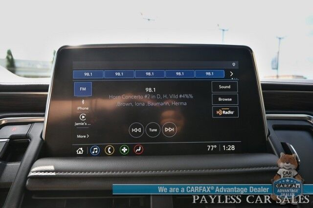 2021 Chevrolet Tahoe Z71 / 4X4 / Signature & Luxury Pkg / Auto Start / Power & Heated Leather Seats / Heated Steering / Bose Speakers / Pano Sunroof / Apple CarPlay & Android Auto / 3rd Row / Seats 7 / 360 Cam / Tow Pkg Anchorage AK