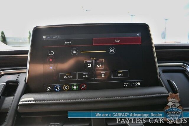 2021 Chevrolet Tahoe Z71 / 4X4 / Signature & Luxury Pkg / Auto Start / Power & Heated Leather Seats / Heated Steering / Bose Speakers / Pano Sunroof / Apple CarPlay & Android Auto / 3rd Row / Seats 7 / 360 Cam / Tow Pkg Anchorage AK