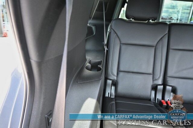 2021 Chevrolet Tahoe Z71 / 4X4 / Signature & Luxury Pkg / Auto Start / Power & Heated Leather Seats / Heated Steering / Bose Speakers / Pano Sunroof / Apple CarPlay & Android Auto / 3rd Row / Seats 7 / 360 Cam / Tow Pkg Anchorage AK