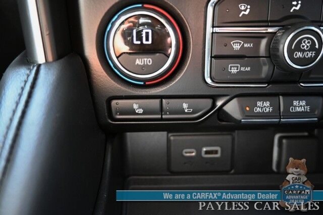 2021 Chevrolet Tahoe Z71 / 4X4 / Signature & Luxury Pkg / Auto Start / Power & Heated Leather Seats / Heated Steering / Bose Speakers / Pano Sunroof / Apple CarPlay & Android Auto / 3rd Row / Seats 7 / 360 Cam / Tow Pkg Anchorage AK