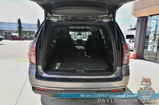 2021 Chevrolet Tahoe Z71 / 4X4 / Signature & Luxury Pkg / Auto Start / Power & Heated Leather Seats / Heated Steering / Bose Speakers / Pano Sunroof / Apple CarPlay & Android Auto / 3rd Row / Seats 7 / 360 Cam / Tow Pkg Anchorage AK